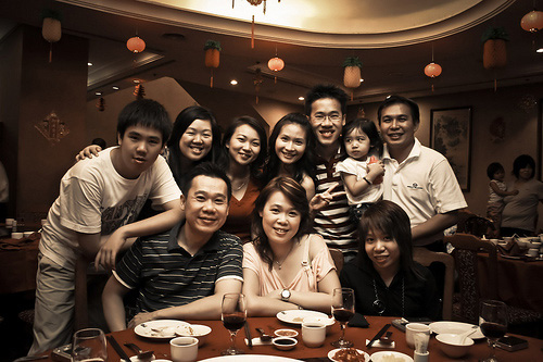 "cny reunion dinner" captured by James Chew