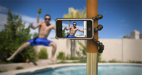 Great for iPhone Photography (Joby also provides a self-time App)