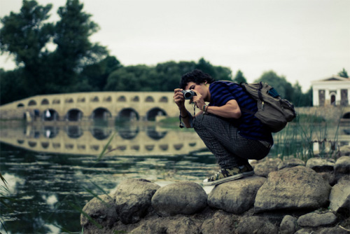 "Photographer" captured by Giedrė Širmenytė