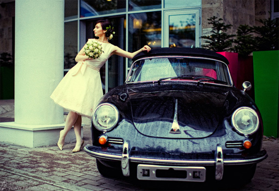 Outdoor wedding camera flash situation