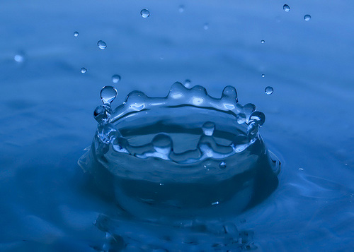 water drop photo