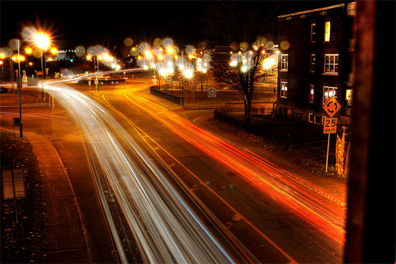 tutorial on light trail photos