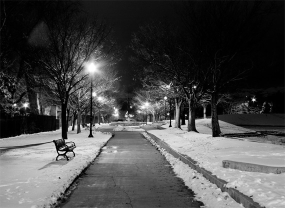 low light night photo