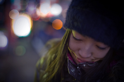 bokeh-portraits bokeh effect in portrait