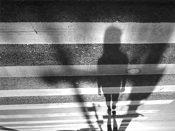 shadow on street