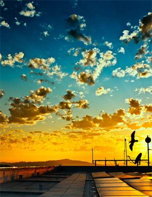 how to take sunsets