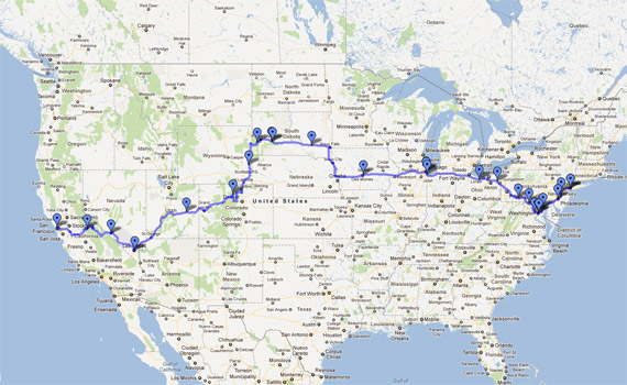 map across america time-lapse