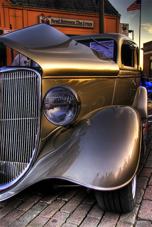 vintage car photography