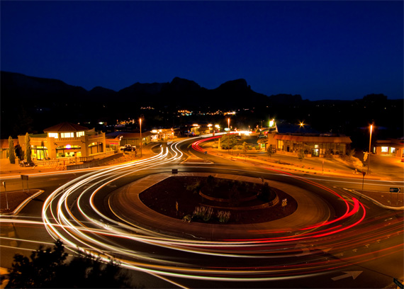 night long shutter speed exposure