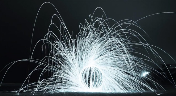 light painting photo