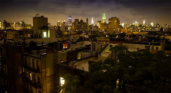 Manhattan, Skyline, Night