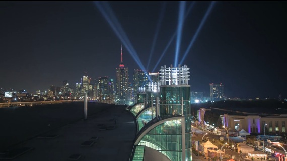 Toronto Night Lights Timelapse