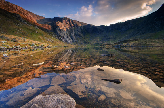 natural light landscape photo