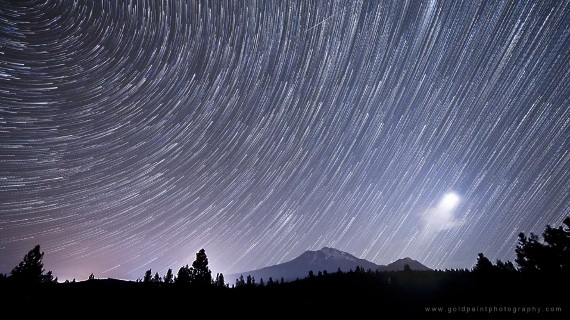 night sky time lapse