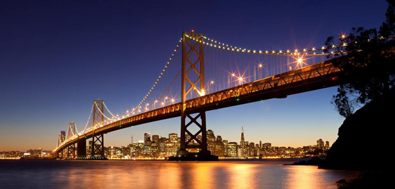 San Francisco Bay Bridge timelapse 