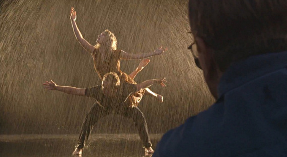 dancing while raining 