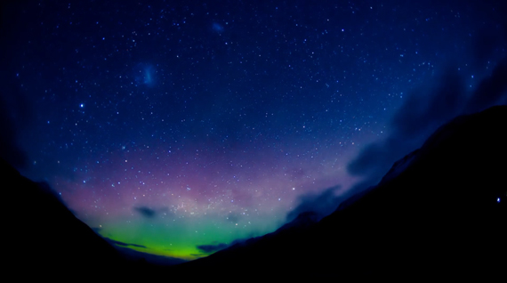 New Zealand starlit sky timelapse