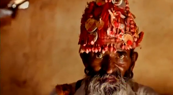 Indian man on Kodachrome