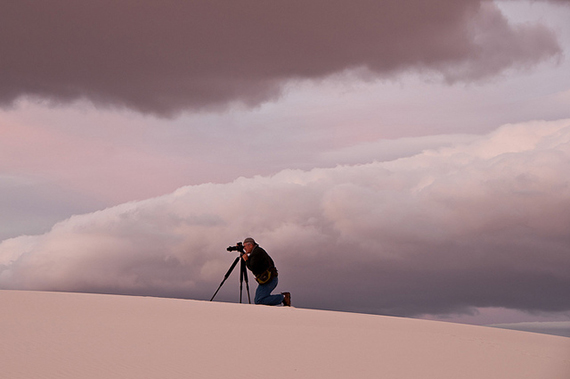 photographer at work