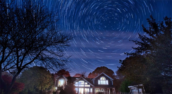 star trail photo