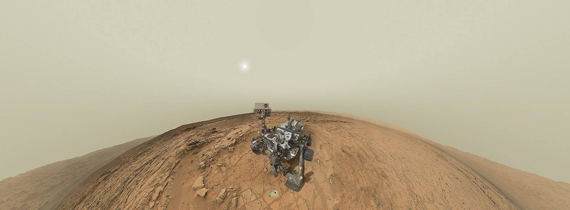 mars rover self portrait mars