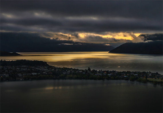 queenstown sunrise