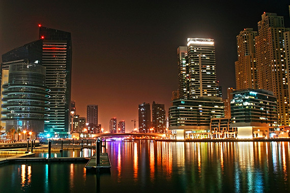 "Dubai Marina" captured by Mylene L-E. (Click image to see more from Mylene L-E.)