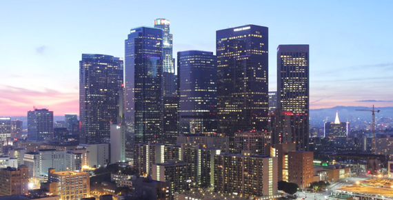 Los Angeles city time-lapse