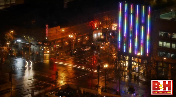 night time timelapse