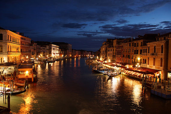 venice blue hour