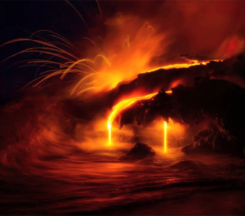 volcanic photography