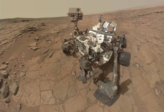 Curiosity Rovers Mars photography