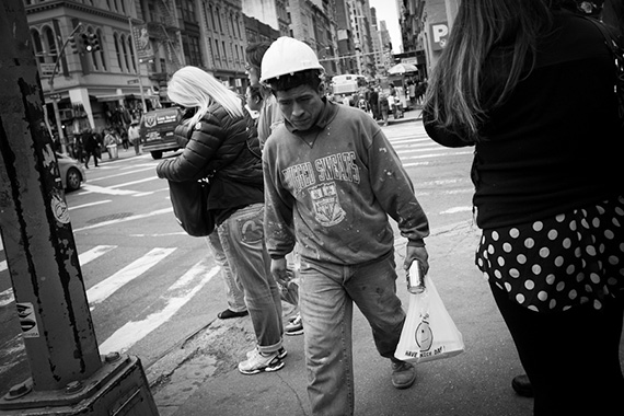 Construction Worker, Canal Street.