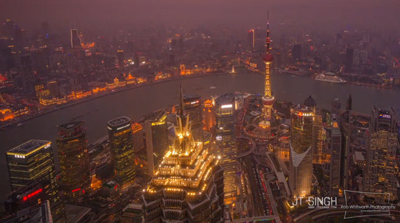 Shanghai hyperlapse photography