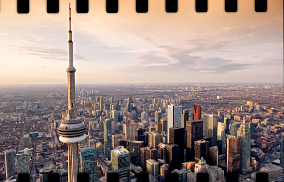 toronto canada photography aerial view skyline