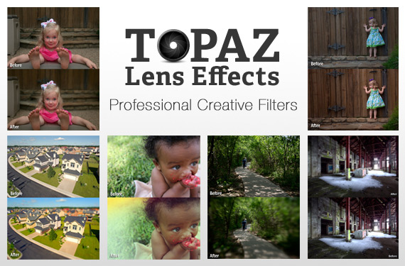 topaz lens effects