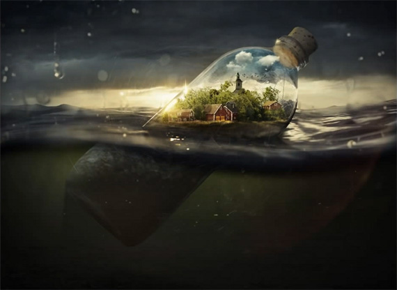 erik johansson drifting away photoshop