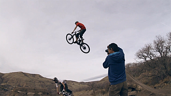 photographing extreme sports