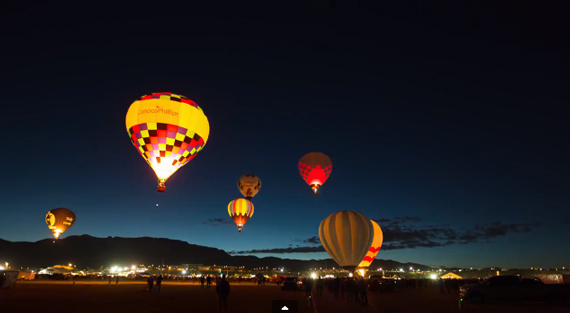 hot air balloon photography