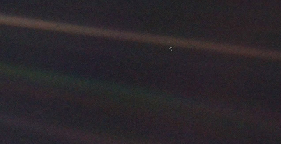 The Pale Blue Dot photo