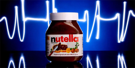 nutella flashlight light painted lightpainted glass