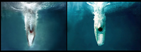 recreate underwater shot