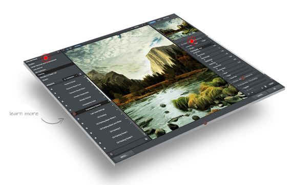 topaz simplify interface