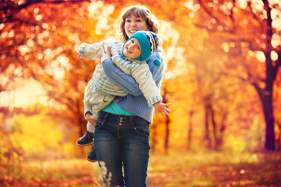 outdoor family portait