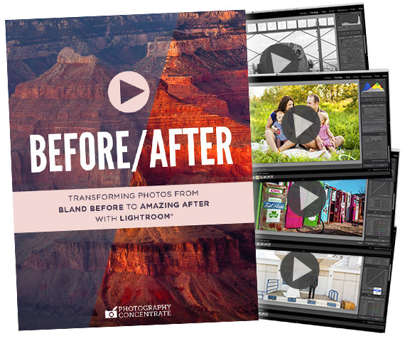 before after lightroom tutorials