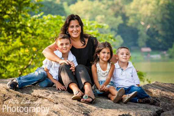 outdoor family photo