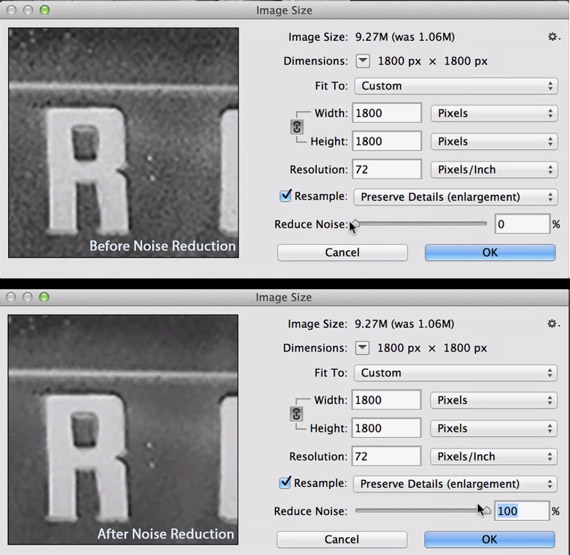 scaling images photoshop