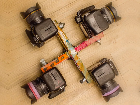 4 Camera Fisheye Set-up