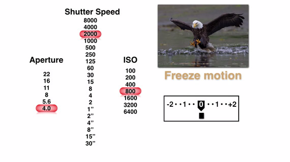 manual camera settings