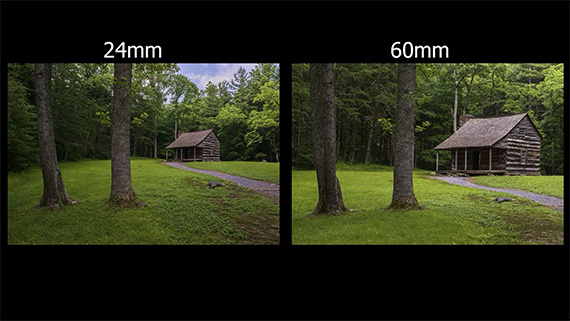 24mm-lens-vs-60mm-lens